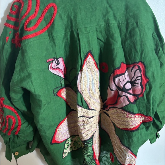 Farm Rio Pollen Shirt - Picture 6 of 7